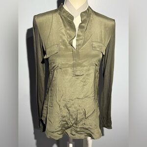 Babaton Sage Green Blouse
